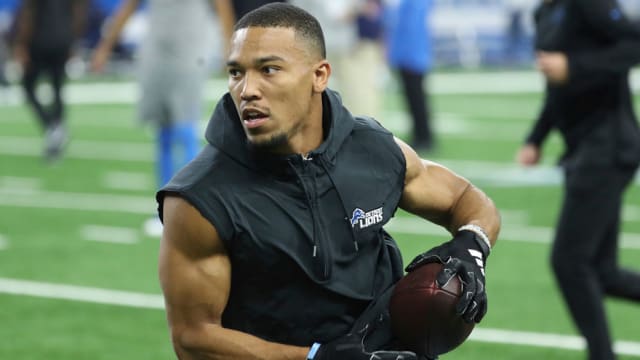 Detroit Lions wide receiver Amon-Ra St. Brown